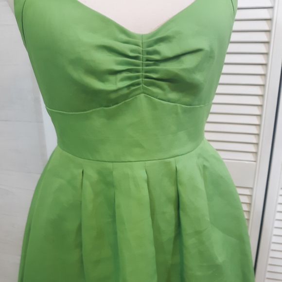 J. Crew cotton aline halter dress sz 0 *U - Picture 4 of 7